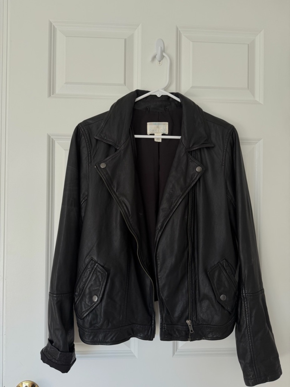 Leather jacket